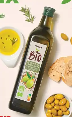 Auchan Drive Huile d'olive extra vierge auchan bio offre