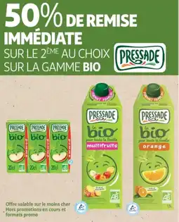 Auchan Drive Bio pressade offre
