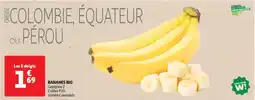 Auchan Drive Bananes bio offre