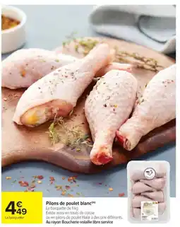 Cora x Carrefour Pilons de poulet blanc offre