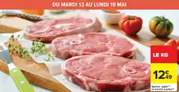 Cora x Carrefour Agneau : gigot en tranche à griller offre
