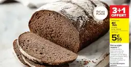 Cora x Carrefour Pain au seigle impérial offre