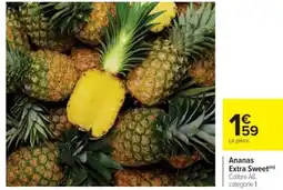 Cora x Carrefour Ananas Extra Sweet offre