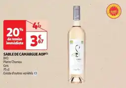 Auchan Drive Sable de camargue aop offre
