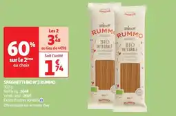 Auchan Drive Spaghetti bio n°3 rummo offre
