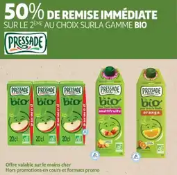 Auchan Drive Bio pressade offre