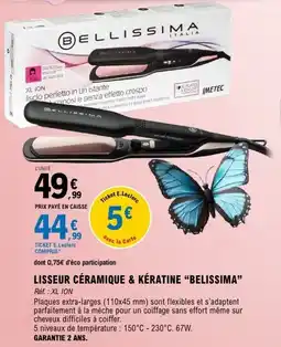 E.Leclerc Maison & Loisirs Lisseur céramique & kératine belissima offre