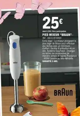 E.Leclerc PIED MIXEUR âBRAUNâ offre