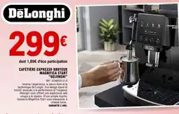 E.Leclerc CAFETIÈRE EXPRESSO BROYEUR MAGNIFICA START DELONGHI offre