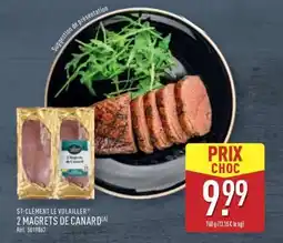 ALDI 2 Magrets De Canard offre