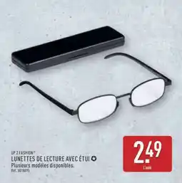 ALDI Lunettes de lecture avec étui offre