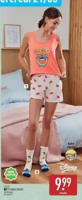 ALDI Stitch Pyjama Short offre