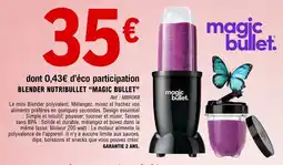 E.Leclerc Maison & Loisirs Blender nutribullet magic bullet offre