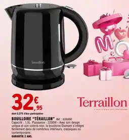 E.Leclerc Maison & Loisirs Bouilloire téraillon offre
