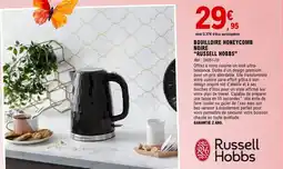 E.Leclerc Maison & Loisirs Bouilloire honeycomb noire russell hobbs offre