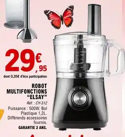 E.Leclerc Maison & Loisirs Robot multifonctions elsay offre