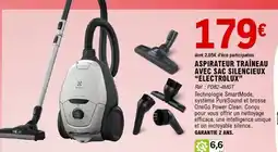 E.Leclerc Maison & Loisirs Aspirateur traîneau avec sac silencieux electrolux offre