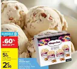 Cora x Carrefour HÄAGEN-DAZS Glaces offre