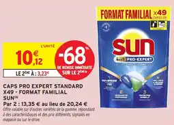 Intermarché Caps pro expert standard x49 format familial sun offre