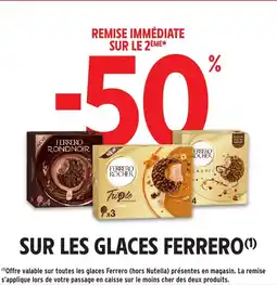 Intermarché Sur les glaces ferrero offre