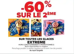 Cora x Carrefour EXTREME Sur toutes les glaces offre