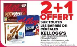 Cora x Carrefour KELLOGG'S Sur toutes les barres de céréales offre