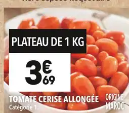 Supeco Tomate Cerise Allongée offre