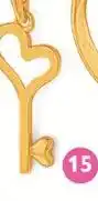 E.Leclerc Pendentif, or jaune 0,27 g offre