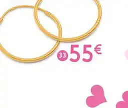 E.Leclerc Créoles, or jaune 0,48 g offre