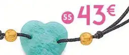 E.Leclerc Bracelet cordon et amazonite offre