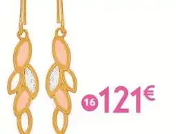 E.Leclerc Boucles laque, or jaune 0,85 g offre