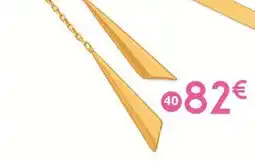 E.Leclerc Boucles, or jaune 0,66 g offre