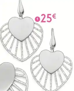 E.Leclerc Boucles en argent rhodié offre