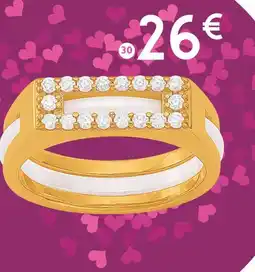 E.Leclerc Bague en plaqué or offre