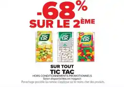 Cora x Carrefour TIC TAC Sur tout offre
