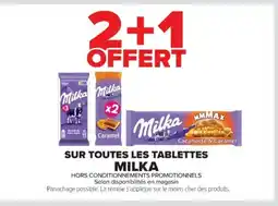 Cora x Carrefour MILKA Sur toutes les tablettes offre