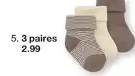 Zeeman 3 paires offre