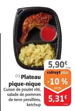 Colruyt Plateau pique-nique offre