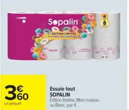 Cora x Carrefour SOPALIN Essuie tout offre