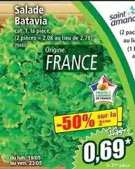 Norma Salade batavia offre