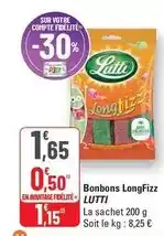 G20 Lutti - bonbons longfizz offre