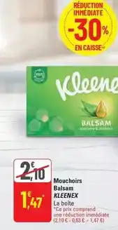 G20 Kleenex - mouchoirs balsam offre