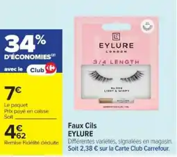 Cora x Carrefour EYLURE Faux Cils offre
