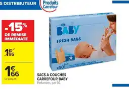 Cora x Carrefour CARREFOUR BABY Sacs a couches offre