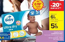 Cora x Carrefour CARREFOUR BABY Culottes Pants offre