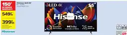Cora x Carrefour HISENSE Téléviseur QLED 4K offre