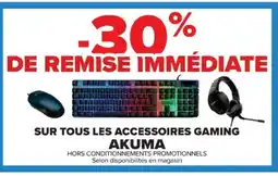 AKUMA Sur tous les accessoires gaming