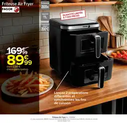 Cora x Carrefour FAGOR Friteuse Air Fryer offre