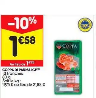 Coppa Di Parma Igp