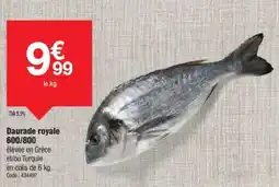 Promocash Daurade royale 600/800 offre